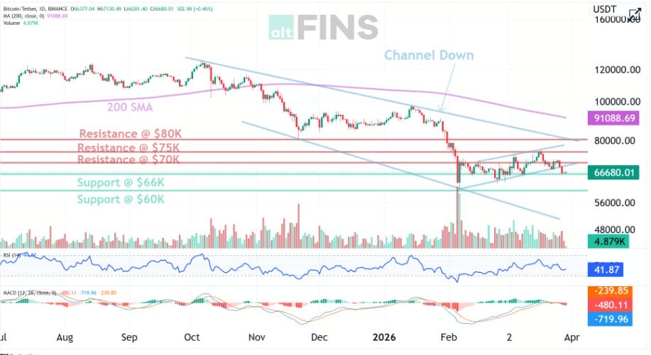 Why Is Crypto Crashing Today? BTC Drops to $66K After $14 Billion Options Expiry and Iran Escalation — March 28, 2026 1 Why Is Crypto Crashing Today? BTC Drops to $66K After $14 Billion Options Expiry and Iran Escalation — March 28, 2026