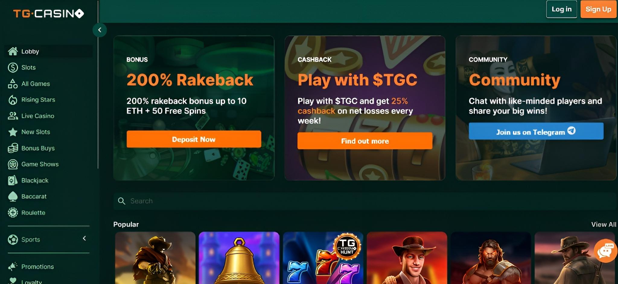 TG.Casino - Best For Telegram Betting