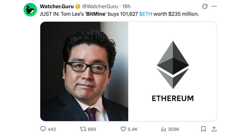 BitMine’s High-Conviction Ethereum Bet