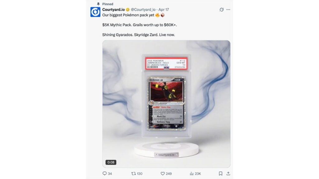 Courtyard Pokemon Pack