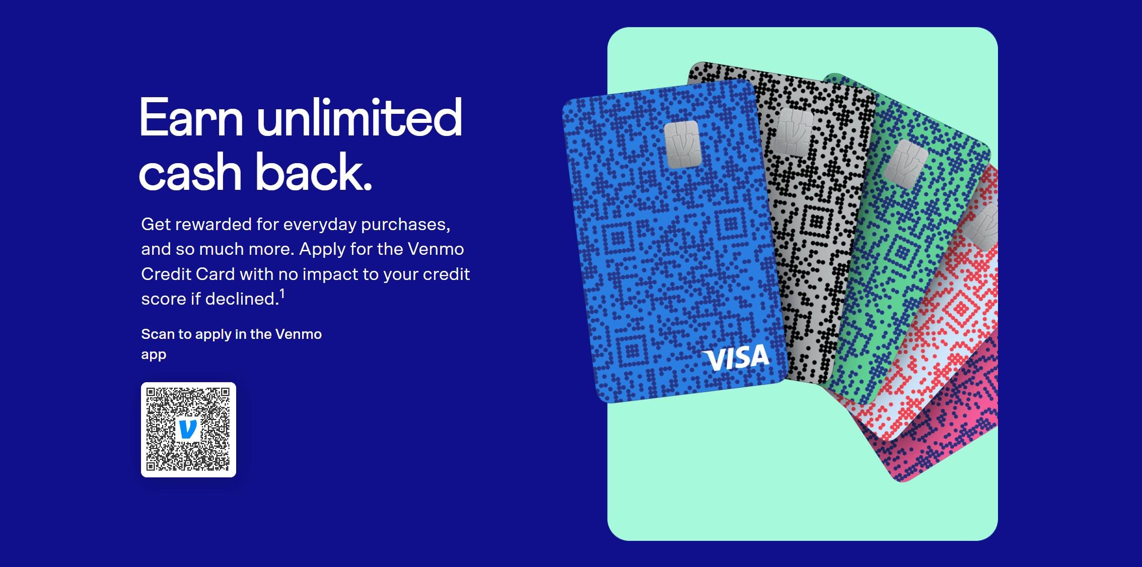 Venmo Credit Card  - Best for Turning Cashback Into Crypto Easily