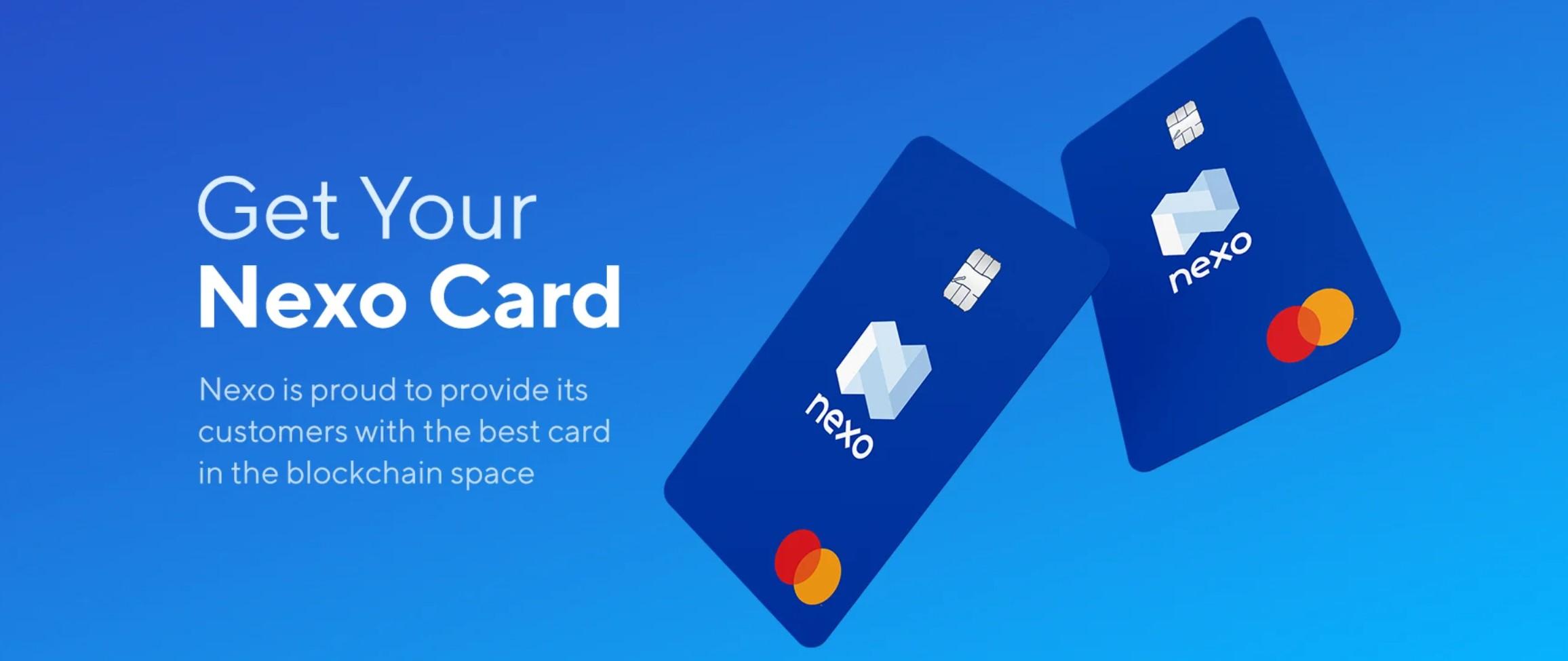 Nexo Card  - Best for Spending Without Selling Crypto