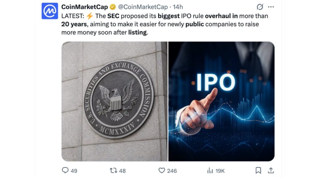 SEC Proposes Biggest Public Listing Overhaul in 20 Years