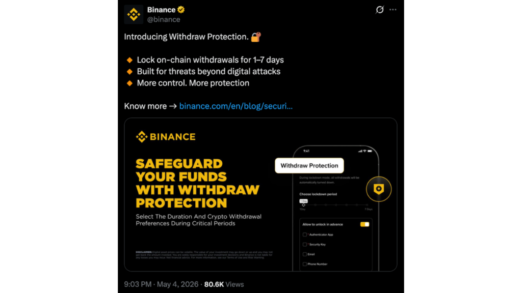 Binance launched 