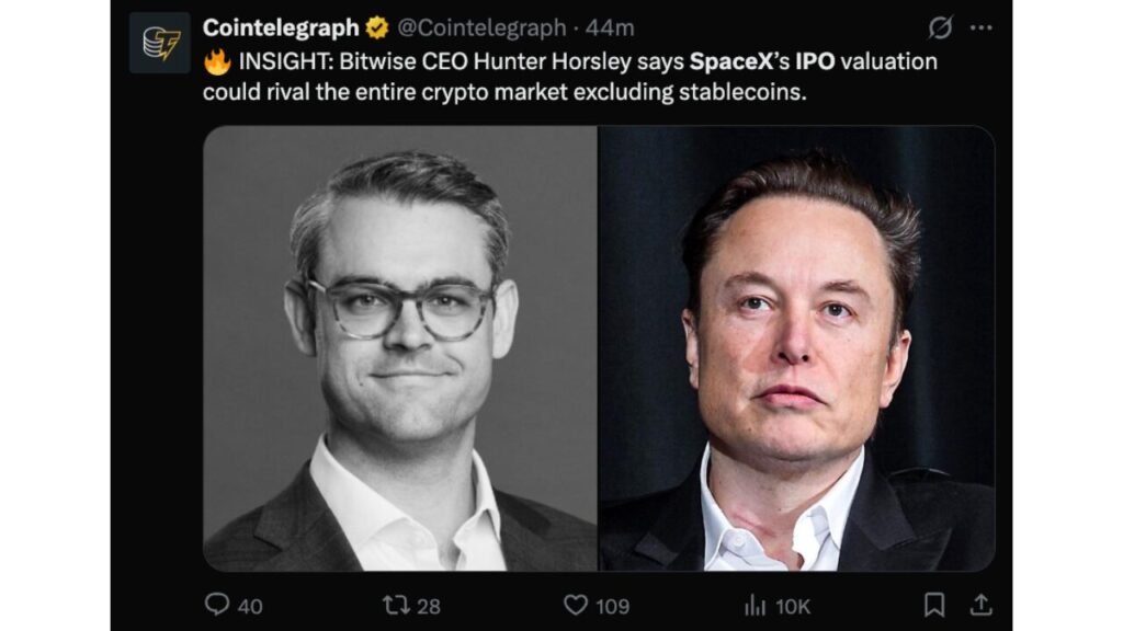 SpaceX Targets Record $75 Billion IPO