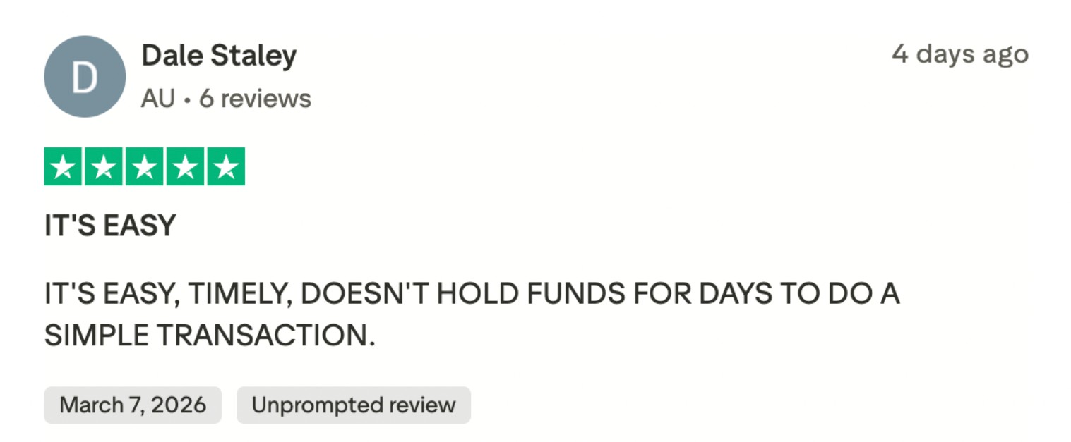 Paybis Trustpilot Review 2